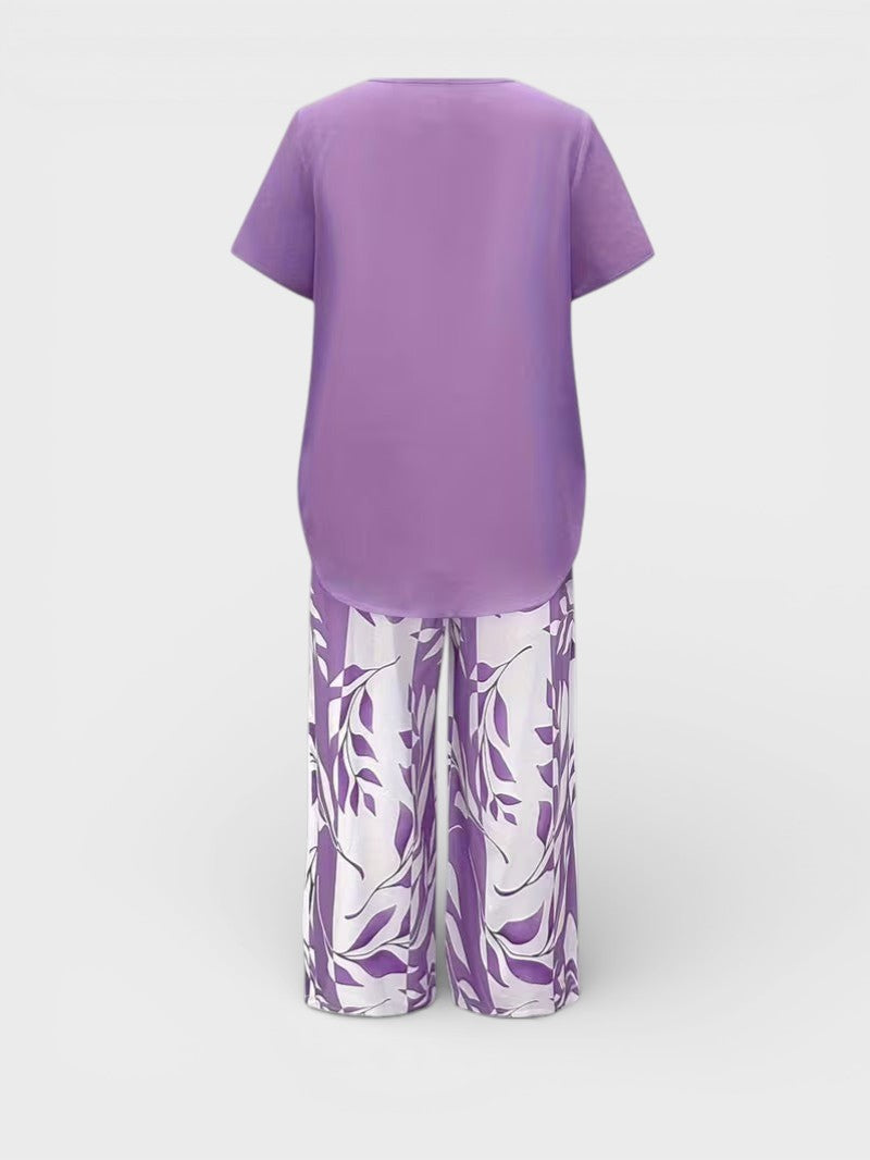 Aitana™ | Conjunto estampado botánico