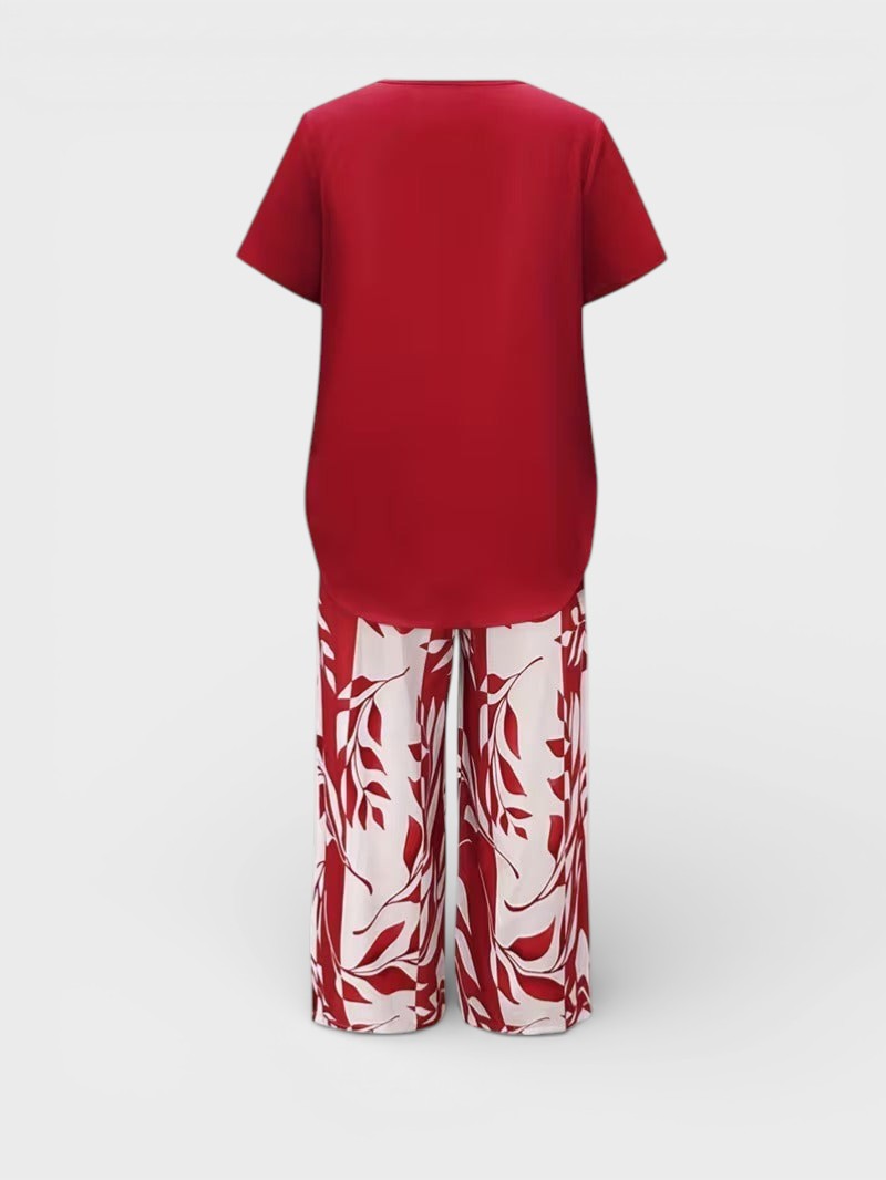 Aitana™ | Conjunto estampado botánico