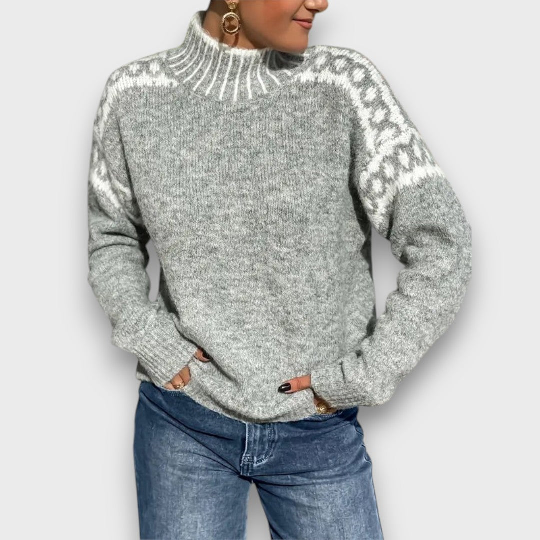 Herminia™ | Suéter de invierno tejido grueso
