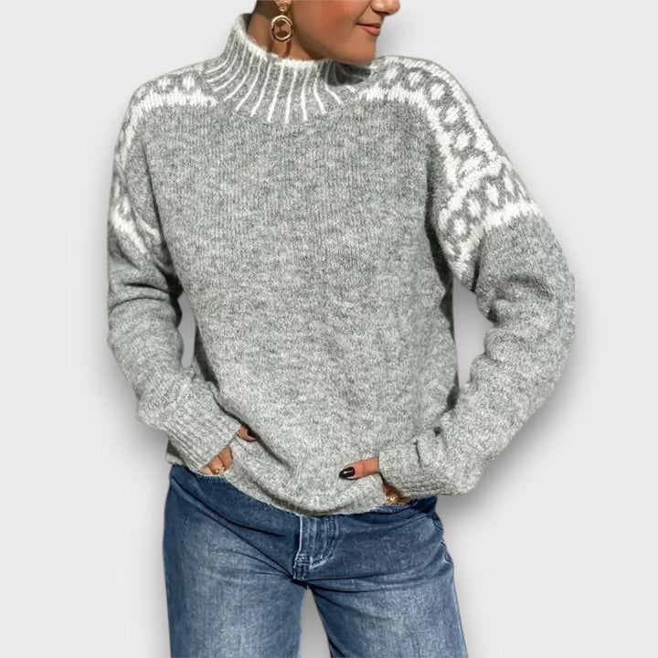 Herminia™ | Suéter de invierno tejido grueso