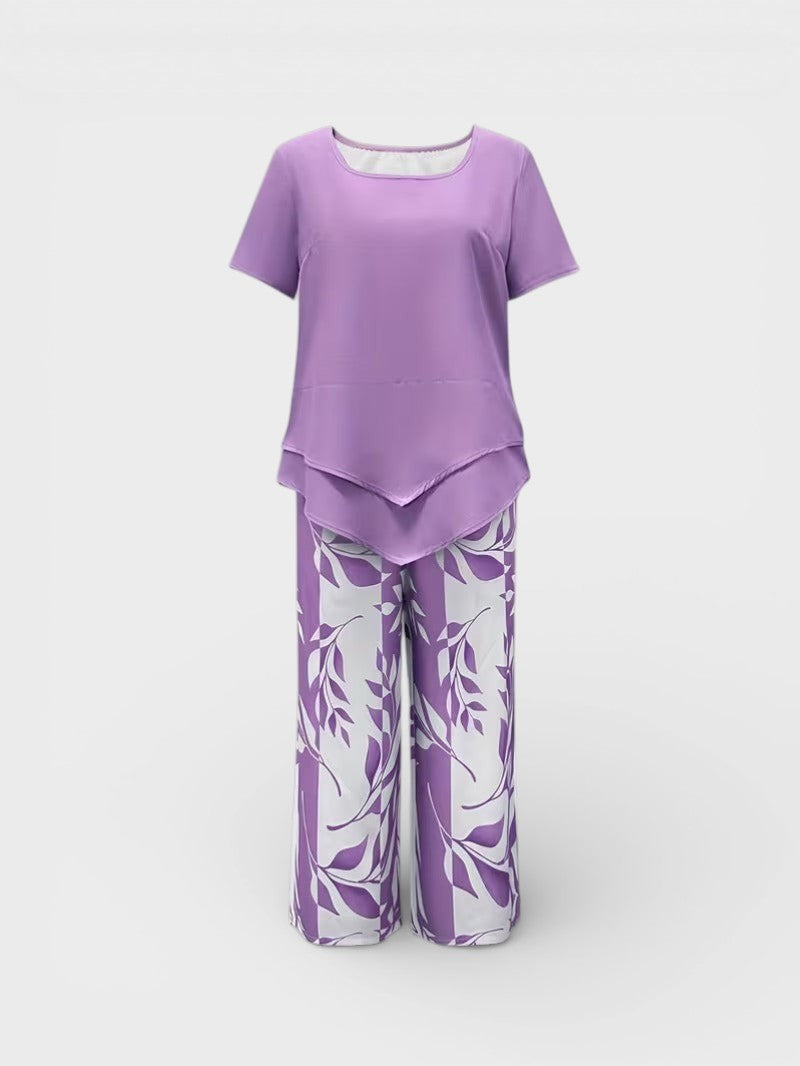 Aitana™ | Conjunto estampado botánico
