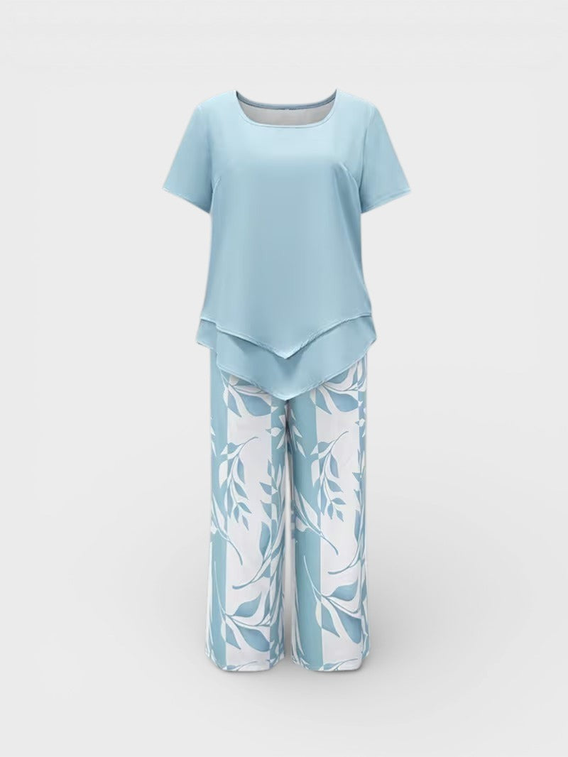 Aitana™ | Conjunto estampado botánico