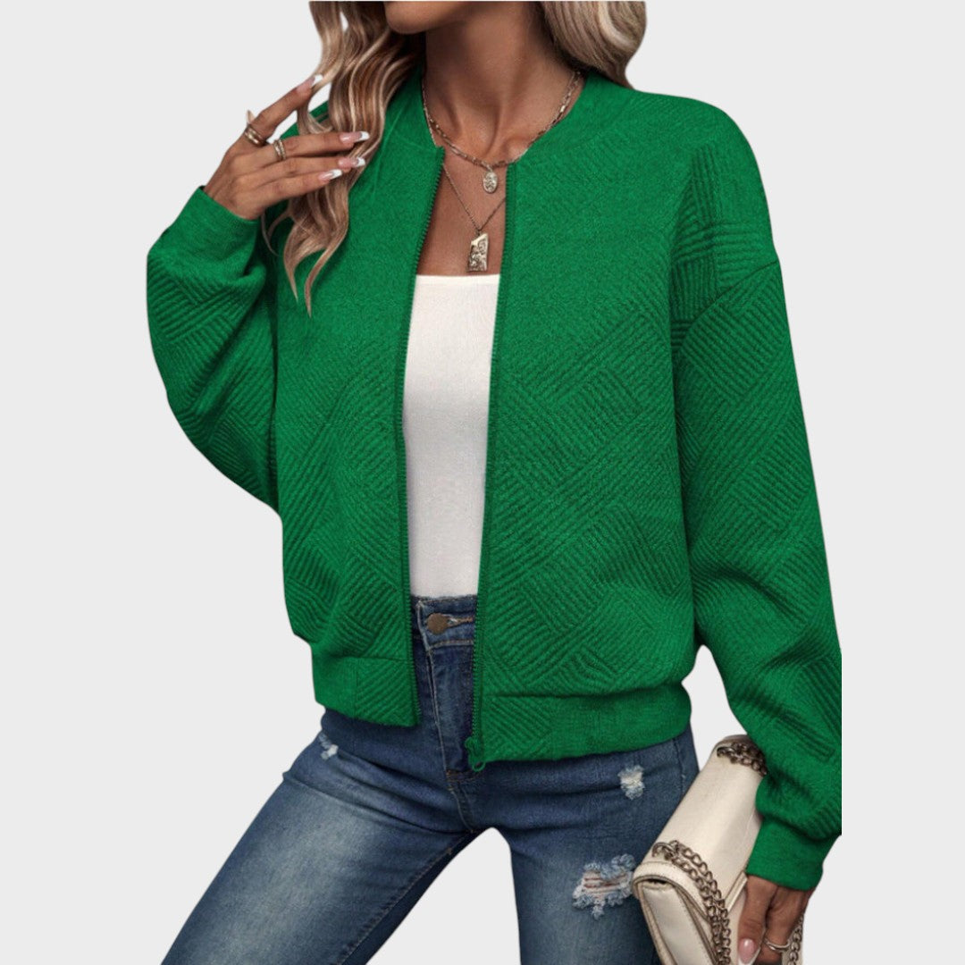 Dora™ | Chaqueta Bomber con Cremallera