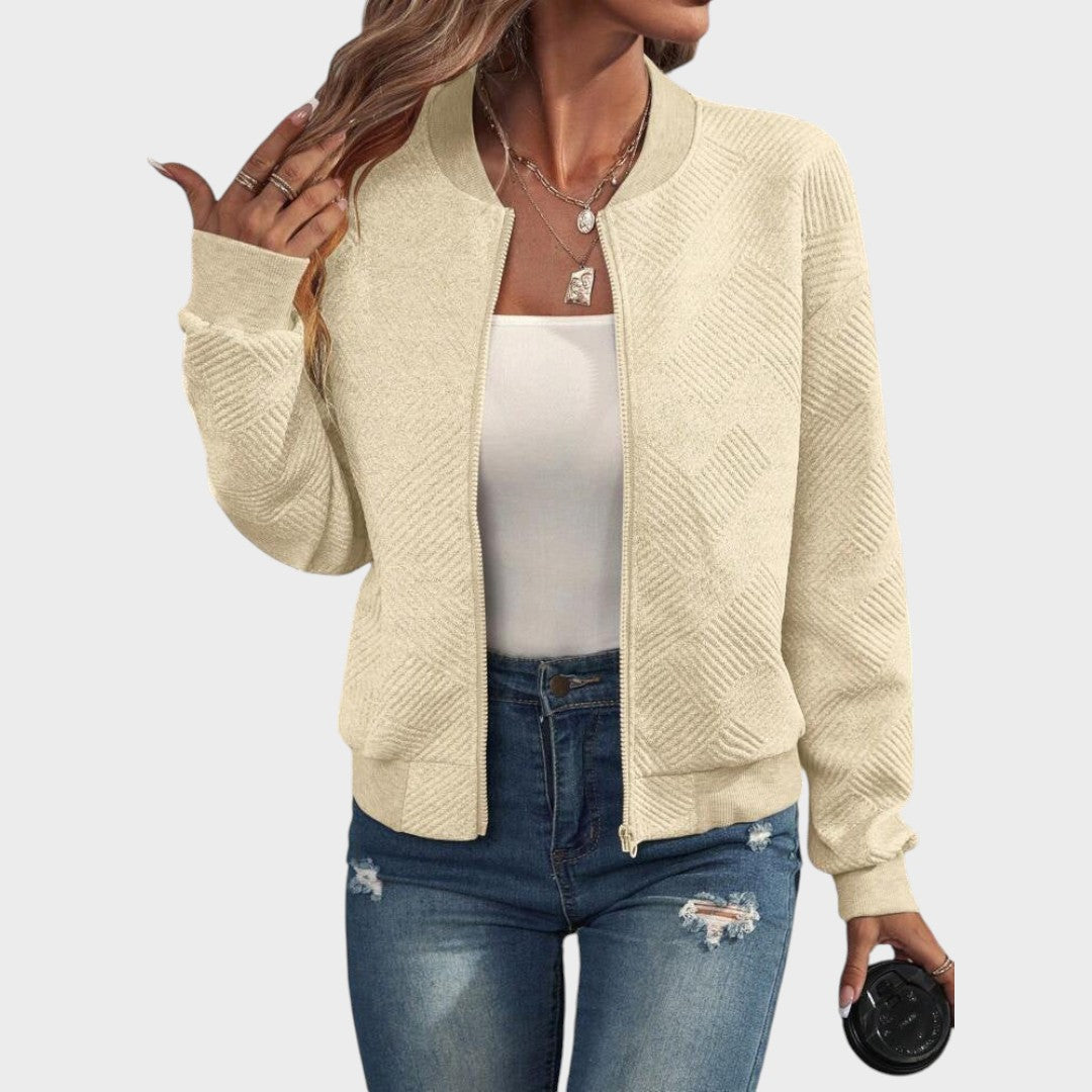Dora™ | Chaqueta Bomber con Cremallera