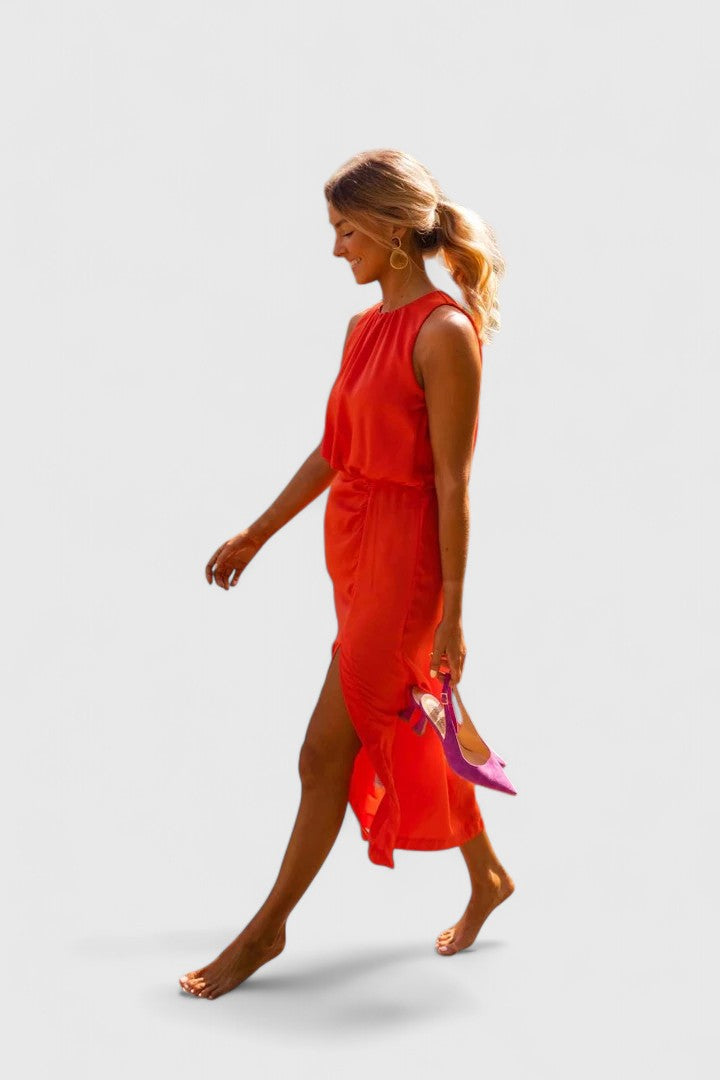 Theonae | Vestido Midi Confortable