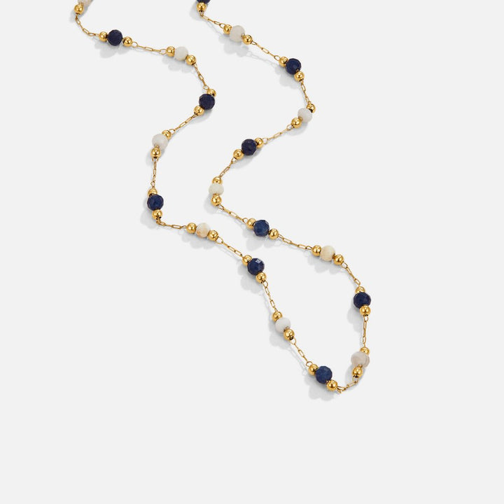 Collar en Capas con Piedras