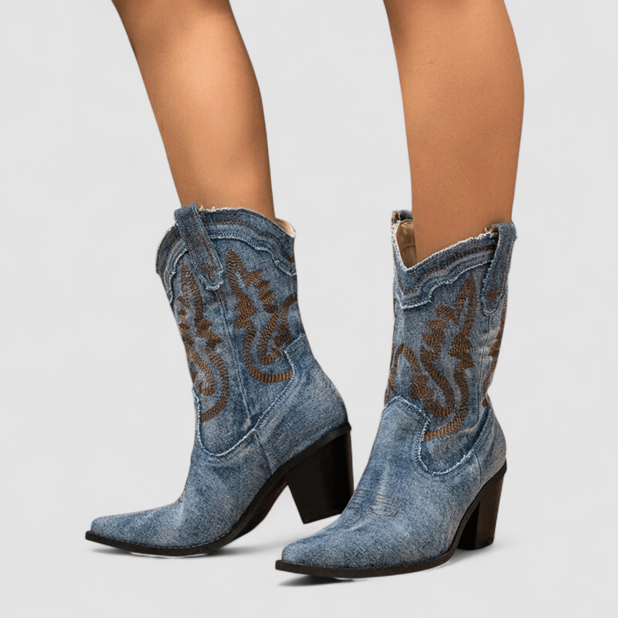 Amélie | Botines de Denim Ortopédico