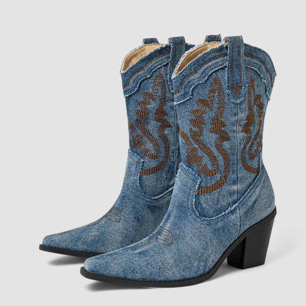 Amélie | Botines de Denim Ortopédico