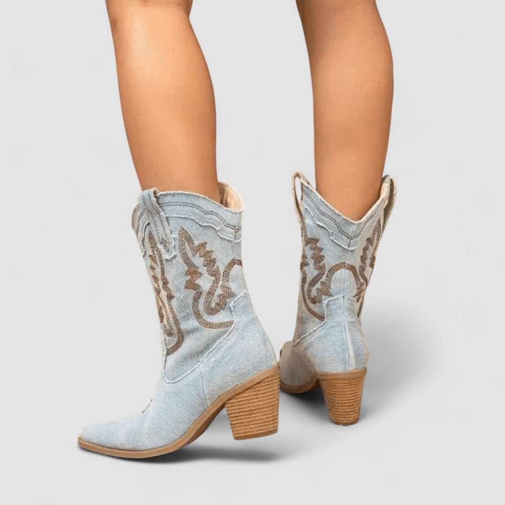 Amélie | Botines de Denim Ortopédico
