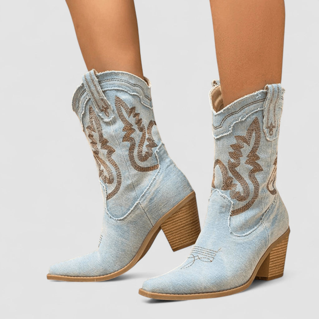 Amélie | Botines de Denim Ortopédico