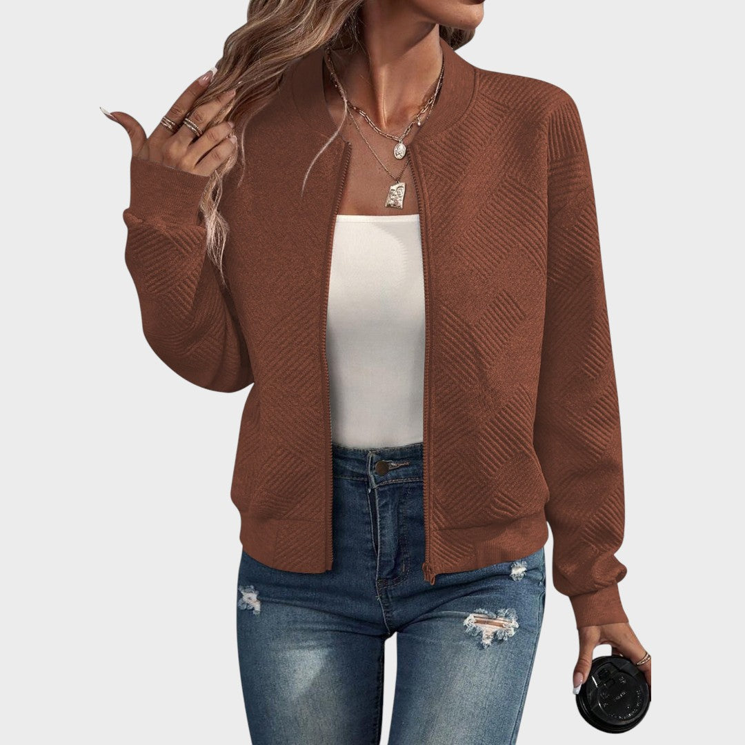 Dora™ | Chaqueta Bomber con Cremallera