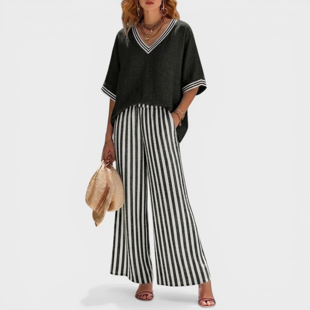 Ana™ | Conjunto de lino elegante