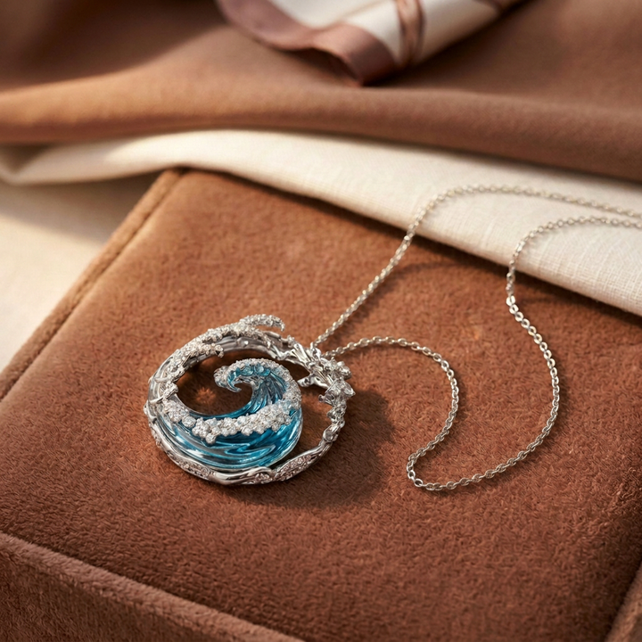 Collar con colgante “Promesa del Océano”