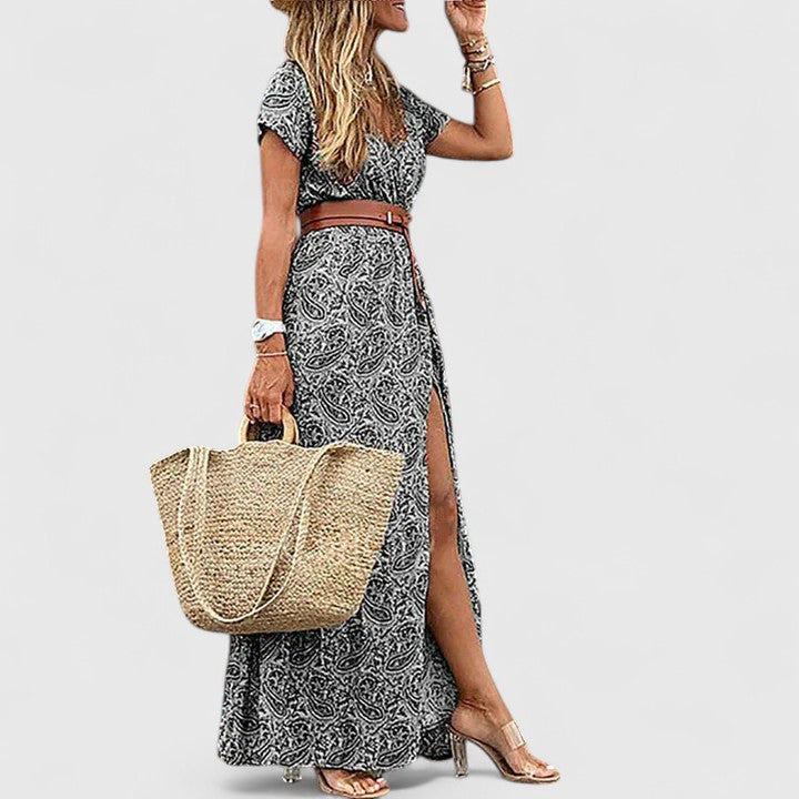 Caroline | Elegante Vestido Maxi Boho