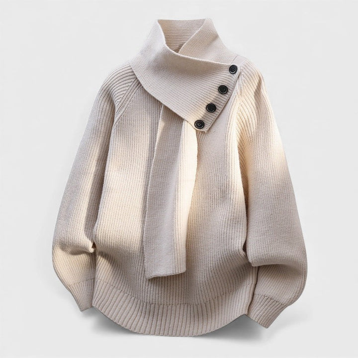 Cayetana™ | Suéter elegante de cuello envolvente