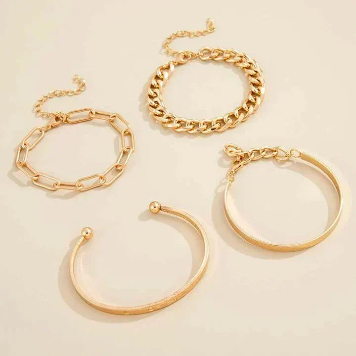 Pulsera Élan Mercer en Oro Blanco