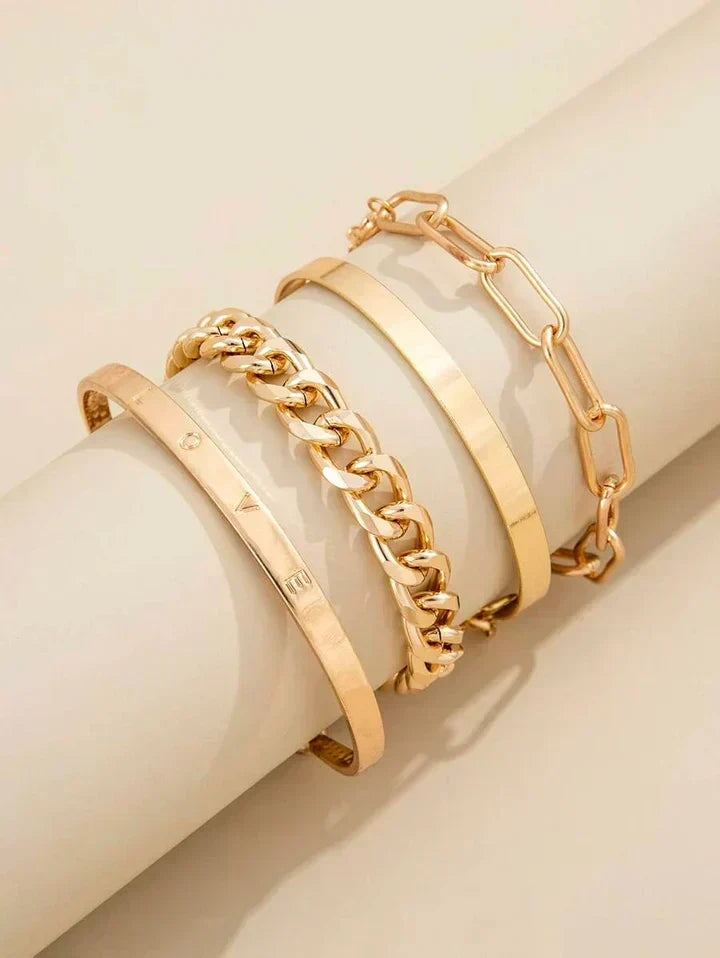 Pulsera Élan Mercer en Oro Blanco