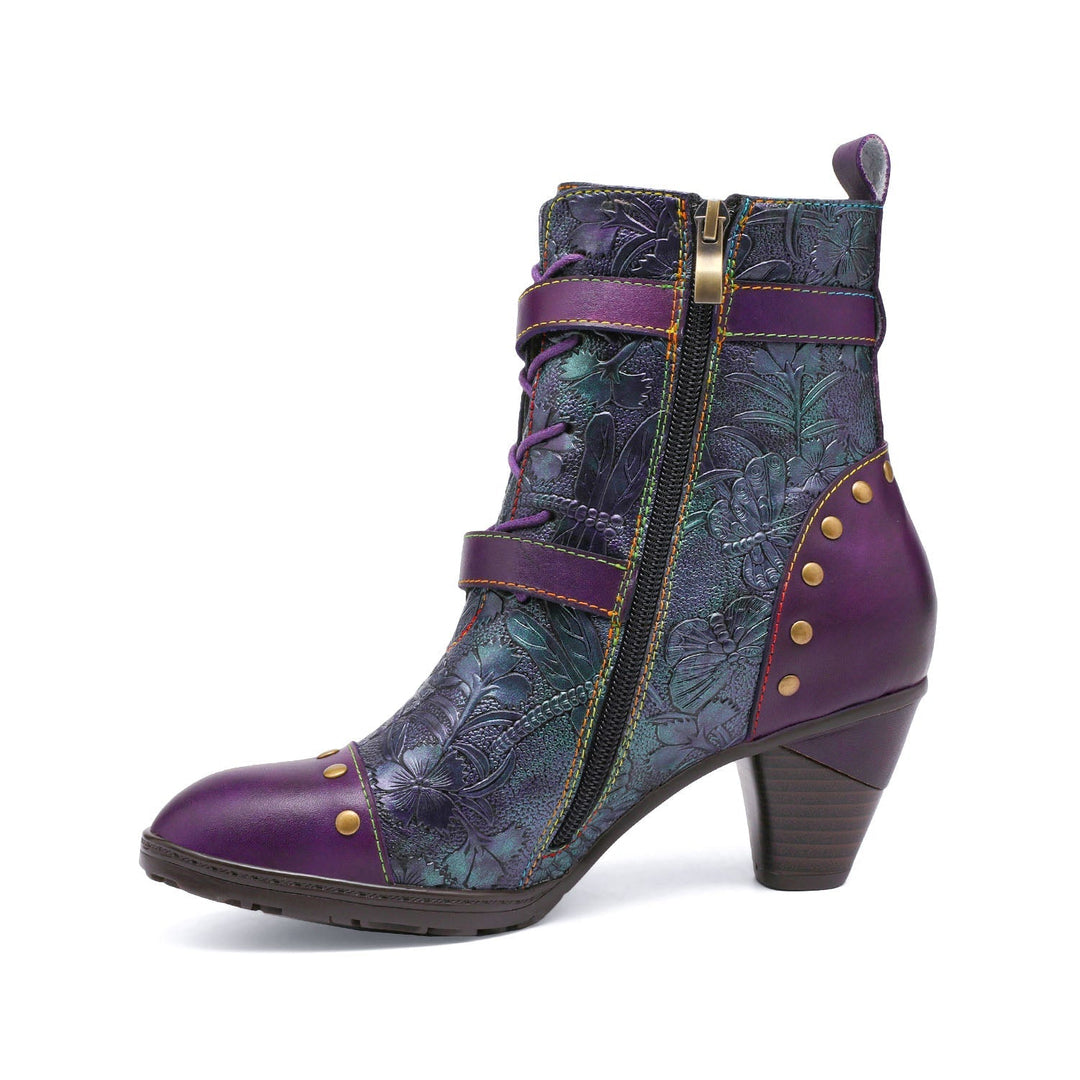 Isaura — Botines Auténticos de Estilo Retro