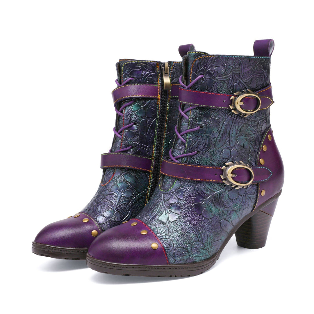Isaura — Botines Auténticos de Estilo Retro