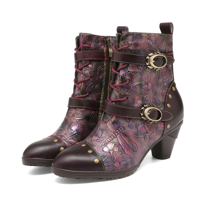 Isaura — Botines Auténticos de Estilo Retro