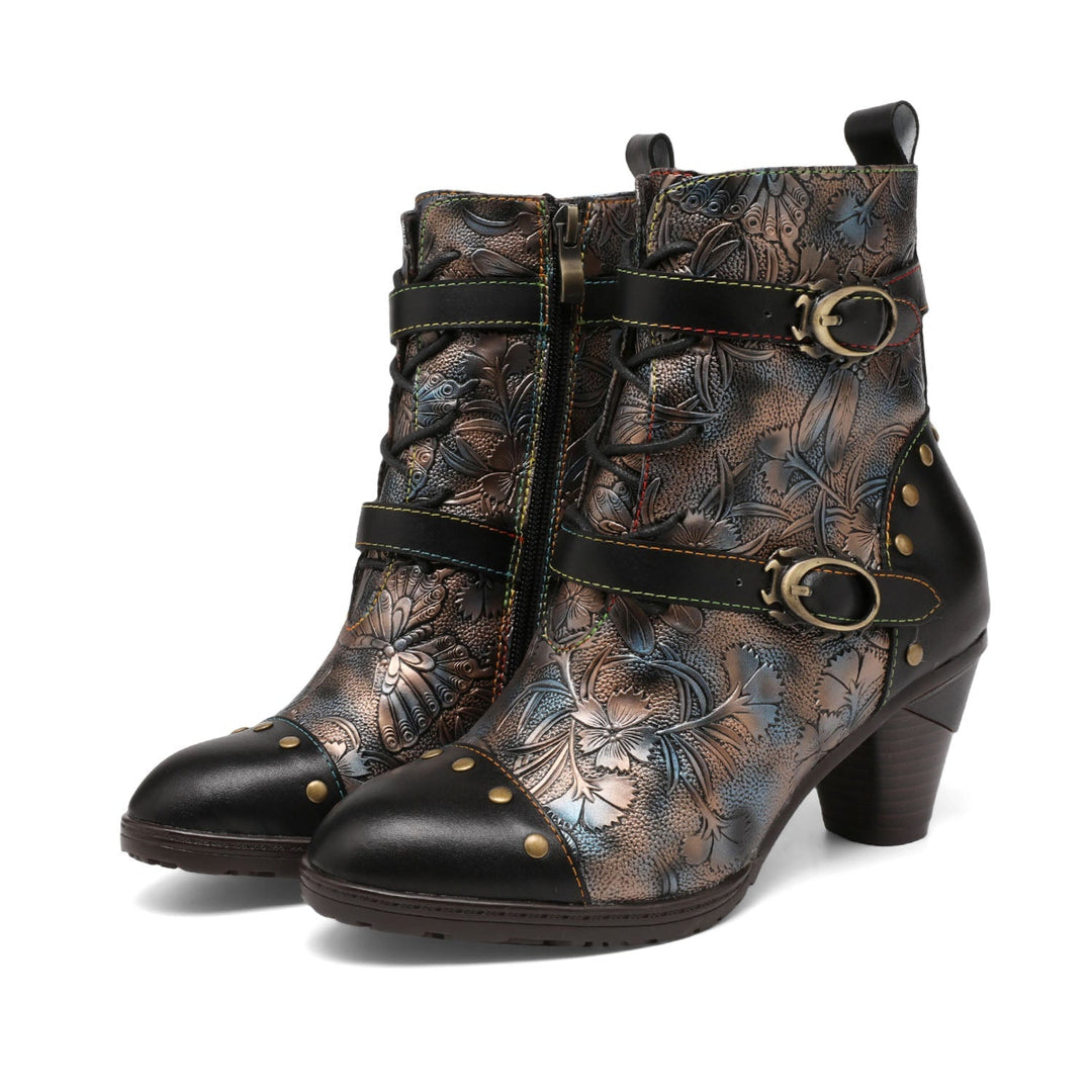 Isaura — Botines Auténticos de Estilo Retro