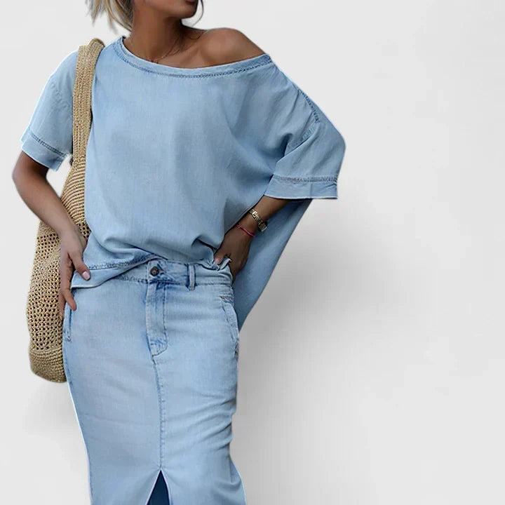 Fleur | Falda Maxi Elegante