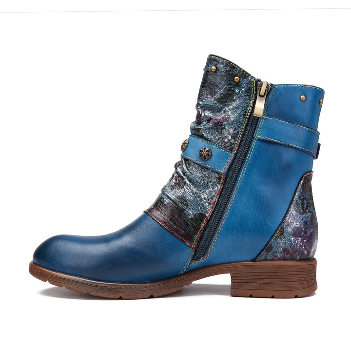 Alma — Zapatos Planos con Hebilla Retro