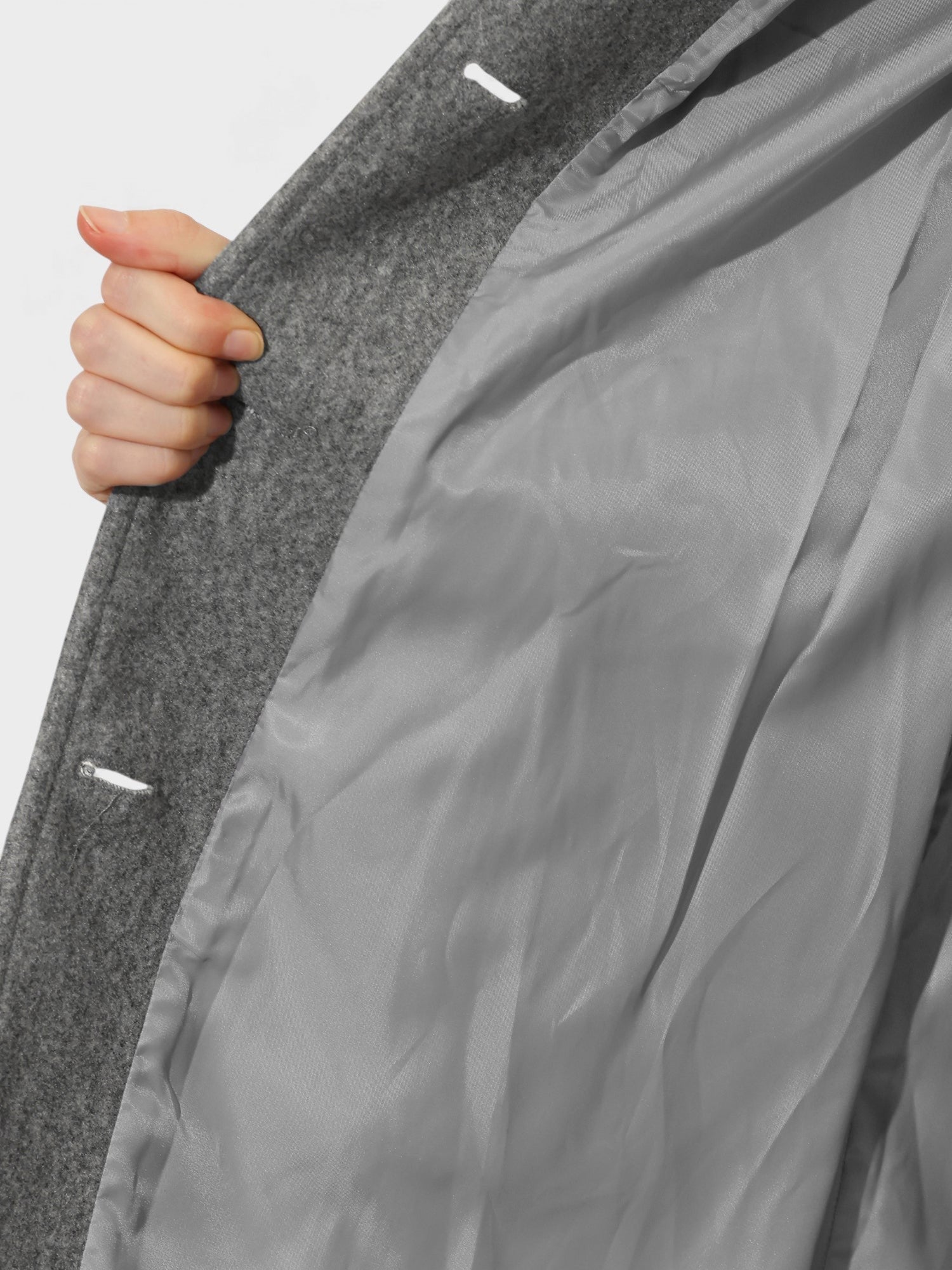 Raquel™ | Trench de invierno de botones simples
