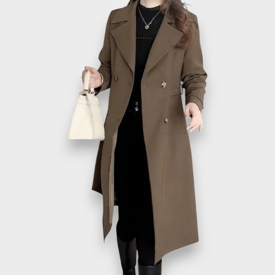 Luisa™ | Abrigo Trench Elegante